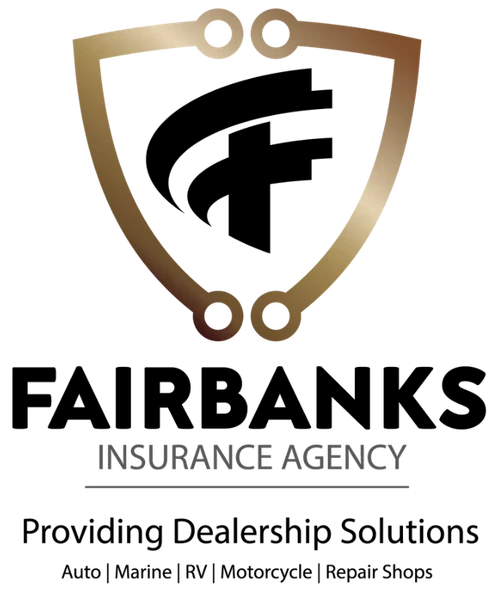 Fairbanks Insurance Agency logo: Providing Dealership Solutions